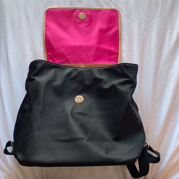 Kate Spade Neko Nylon Black with Pink Backpack main image 2